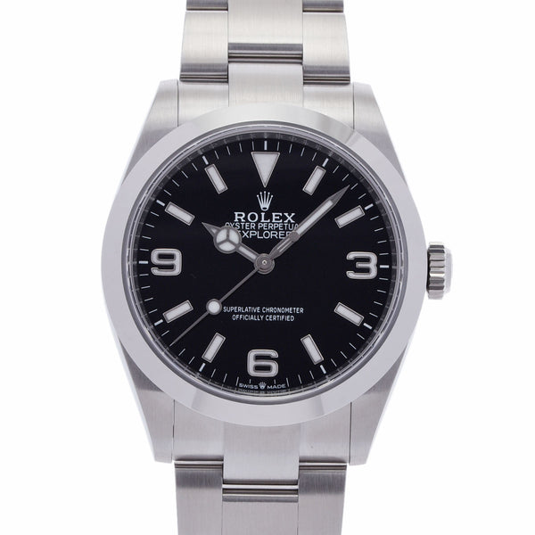 ロレックス エクスプローラー40 224270 8桁 ランダム番 黒 メンズ 腕時計 自動巻き 銀蔵