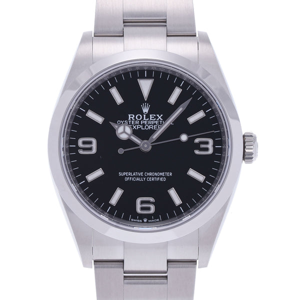 ロレックス エクスプローラー 36 124270 8桁 ランダム番 メンズ 腕時計 自動巻き 銀蔵