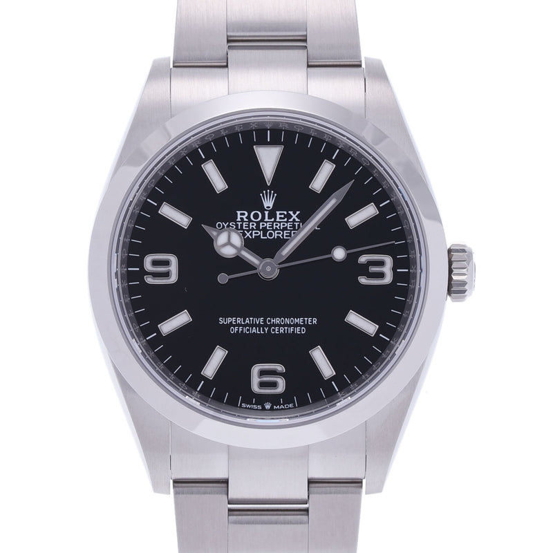 ロレックス エクスプローラー 36 124270 8桁 ランダム番 メンズ 腕時計 自動巻き 銀蔵