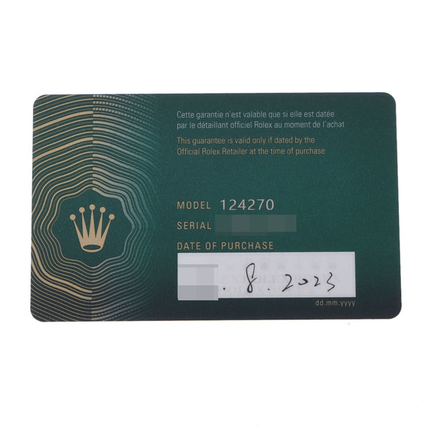 ロレックス エクスプローラー 36 124270 8桁 ランダム番 メンズ 腕時計 自動巻き 銀蔵