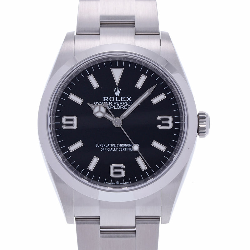 ロレックス エクスプローラー 36 124270 8桁 ランダム番 メンズ 腕時計 自動巻き 銀蔵