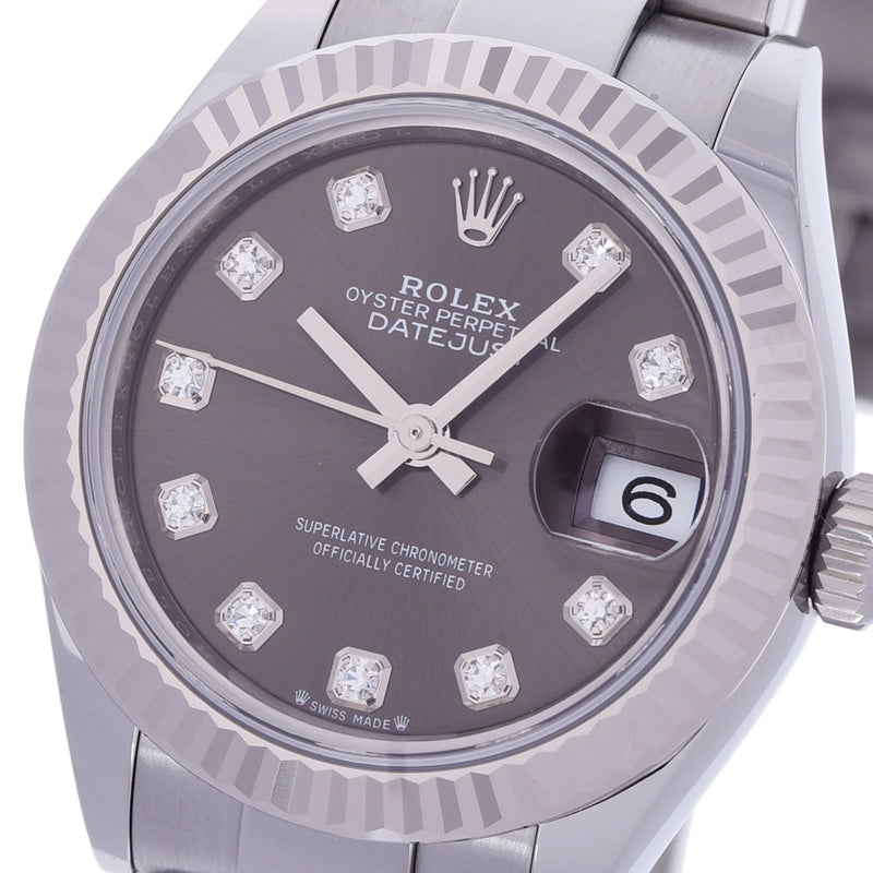 ロレックス デイトジャスト 28 10Pダイヤ 279174G 8桁 ランダム番 レディース 腕時計 自動巻き 銀蔵