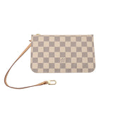 LOUIS VUITTON ルイヴィトン ダミエアズール ネヴァーフル PM ホワイト N41362 レディース ダミエアズールキャンバス ハンドバッグ ABランク 中古 銀蔵