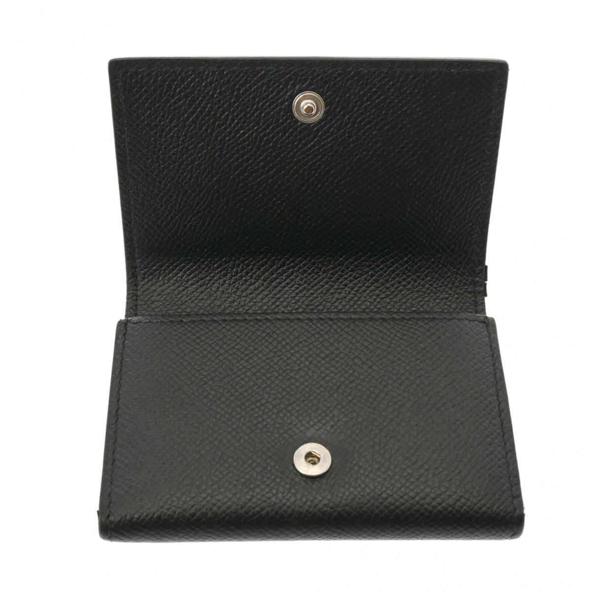 バレンシアガ 黒 ユニセックス レザー カードケース 594313 BALENCIAGA