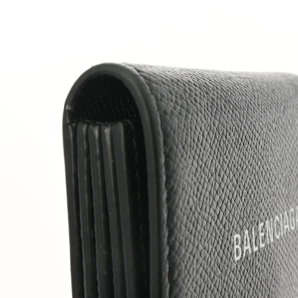 BALENCIAGA レザー ケース バレンシアガ 黒 ユニセックス レザー カードケース 594313