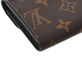 LOUIS VUITTON ルイヴィトン モノグラム リバース ポルトモネロザリ ブラウン M82333 レディース モノグラムキャンバス コインケース 新同 中古 銀蔵