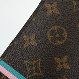 LOUIS VUITTON ルイヴィトン モノグラム クーヴェルテュール パスポール ブラウン/ピンク M62144 レディース モノグラムキャンバス パスポートケース Aランク 中古 銀蔵