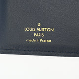 LOUIS VUITTON ルイヴィトン モノグラム ポルトフォイユ ルー ネイビー M82525 ユニセックス ラムスキン 二つ折り財布 Bランク 中古 銀蔵