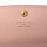 LOUIS VUITTON ルイヴィトン モノグラム ポルトフォイユエミリー 旧型 ローズバレリーヌ M61289 レディース モノグラムキャンバス 長財布 ABランク 中古 銀蔵