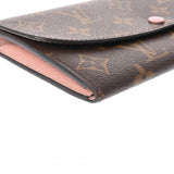 LOUIS VUITTON ルイヴィトン モノグラム ポルトフォイユエミリー 旧型 ローズバレリーヌ M61289 レディース モノグラムキャンバス 長財布 ABランク 中古 銀蔵