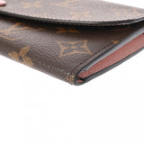 LOUIS VUITTON ルイヴィトン モノグラム ポルトフォイユエミリー 旧型 ローズバレリーヌ M61289 レディース モノグラムキャンバス 長財布 ABランク 中古 銀蔵