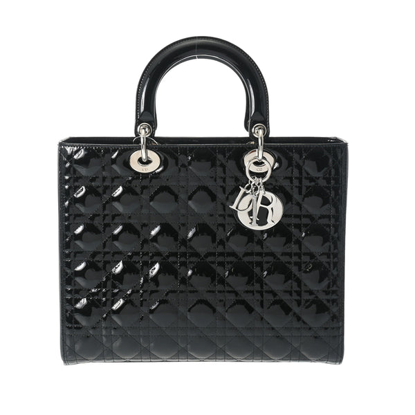 クリスチャンディオールレディディオール ラージ 黒 レディース