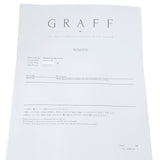 GRAFF グラフ バタフライ シルエット ダイヤモンドペンダント レディース K18ホワイトゴールド ネックレス Aランク 中古 銀蔵