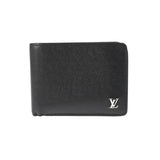 LOUIS VUITTON ルイヴィトン タイガ ポルトフォイユ ミュルティプル  ブラック M30295 メンズ タイガ 札入れ Bランク 中古 銀蔵