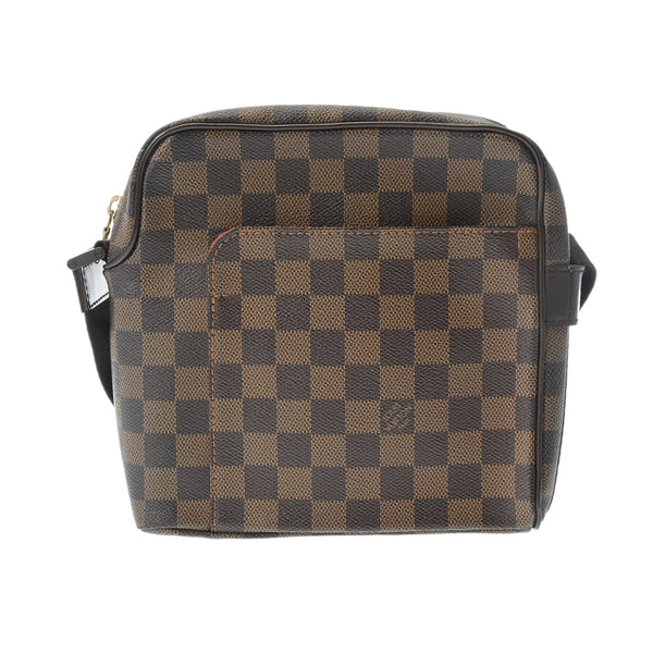 LOUIS VUITTON ルイヴィトン ダミエ オラフ PM ブラウン N41442 ユニセックス ダミエキャンバス ショルダーバッグ ABランク 中古 銀蔵