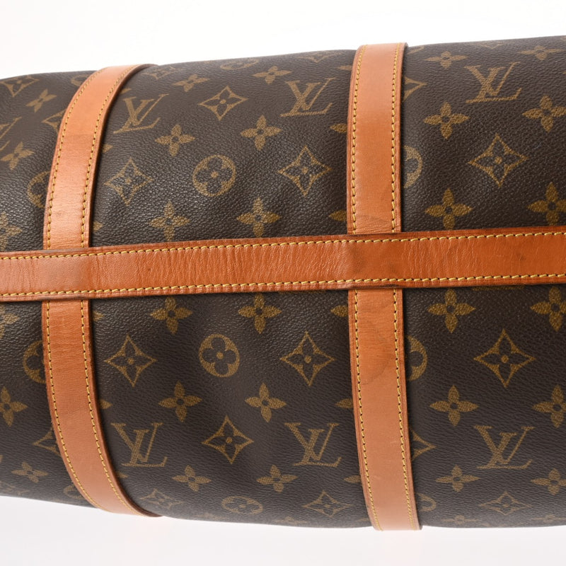 LOUIS VUITTON ルイヴィトン モノグラム フラネリー50 ブラウン M51116 レディース モノグラムキャンバス ボストンバッグ Bランク 中古 銀蔵