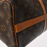 LOUIS VUITTON ルイヴィトン モノグラム フラネリー50 ブラウン M51116 レディース モノグラムキャンバス ボストンバッグ Bランク 中古 銀蔵