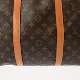 LOUIS VUITTON ルイヴィトン モノグラム フラネリー50 ブラウン M51116 レディース モノグラムキャンバス ボストンバッグ Bランク 中古 銀蔵