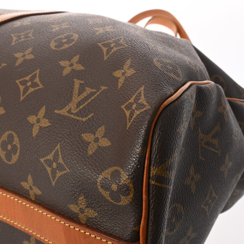 LOUIS VUITTON ルイヴィトン モノグラム フラネリー50 ブラウン M51116 レディース モノグラムキャンバス ボストンバッグ Bランク 中古 銀蔵