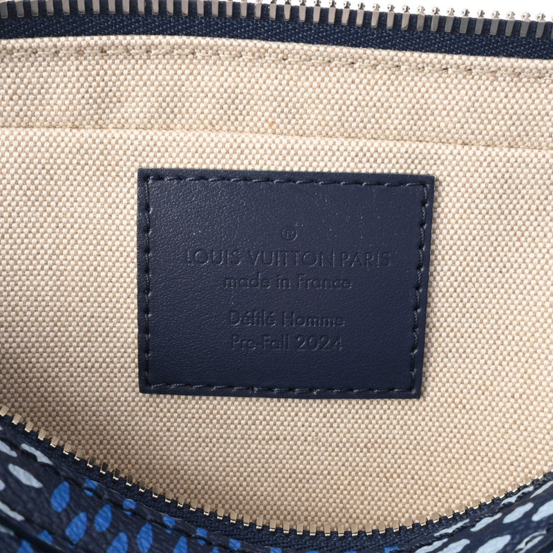 ルイヴィトン ダミエヘリテージ トリオメッセンジャー 14137 ブルー
