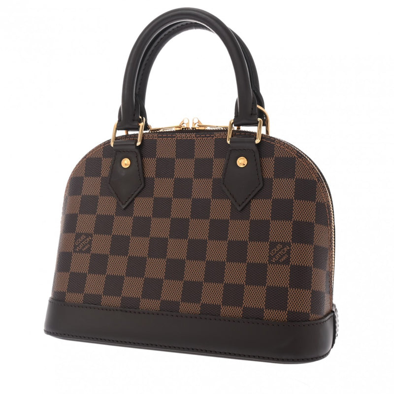 LOUIS VUITTON ルイヴィトン ダミエ アルマ BB 2WAY ブラウン N41221 レディース ダミエキャンバス ハンドバッグ Aランク 中古 銀蔵