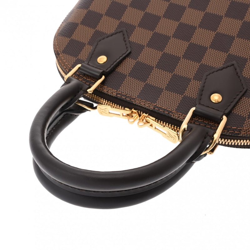 LOUIS VUITTON ルイヴィトン ダミエ アルマ BB 2WAY ブラウン N41221 レディース ダミエキャンバス ハンドバッグ Aランク 中古 銀蔵