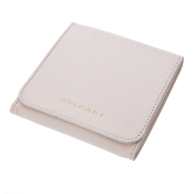 BVLGARI ブルガリ モネーテ レディース K18イエローゴールド YG レザー ネックレス Aランク 中古 銀蔵