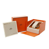 エルメス クリッパー クロノ CL1.910 ホワイト メンズ 腕時計 クォーツ 中古 銀蔵