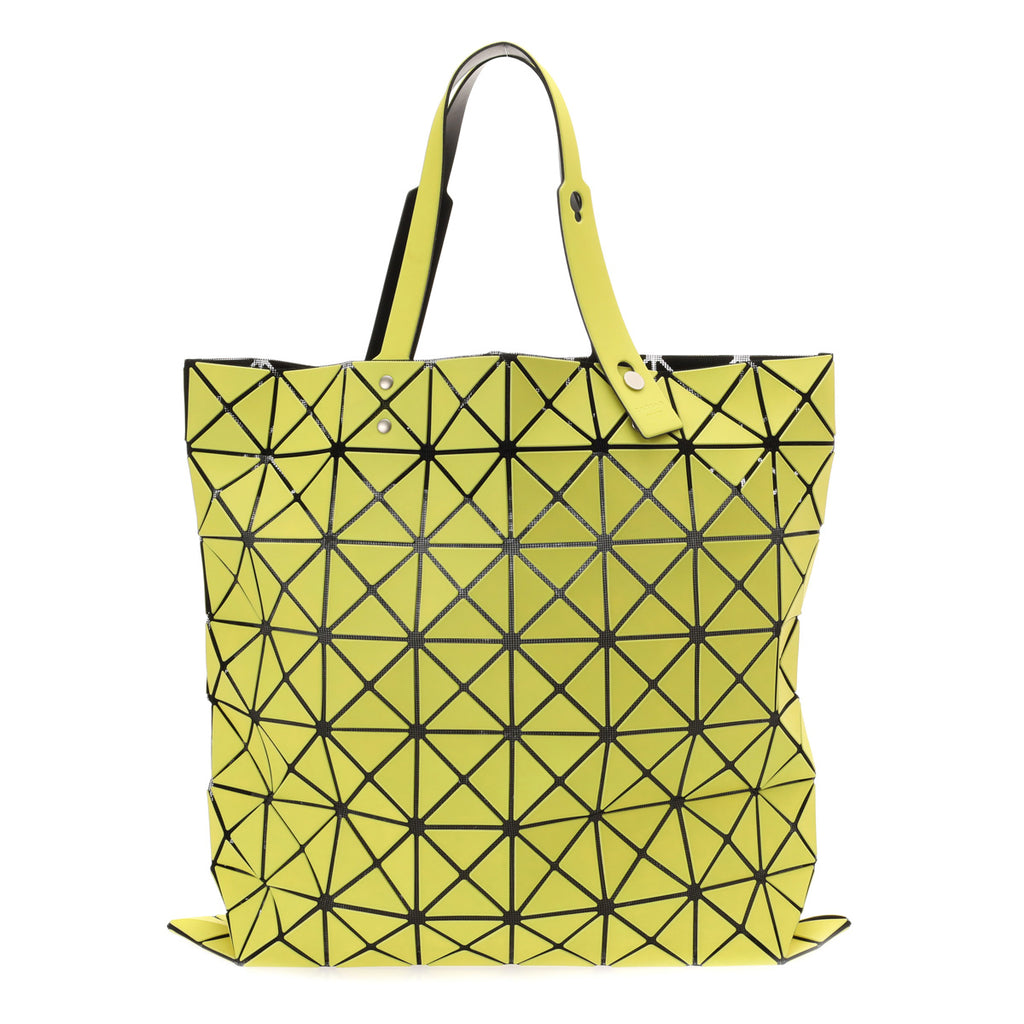 ISSEY MIYAKE イッセイミヤケ BAOBAO 8×8 マットタイプ イエロー BB51-AG421 レディース 塩化ビニール/ポリエステル  トートバッグ Aランク 中古 銀蔵