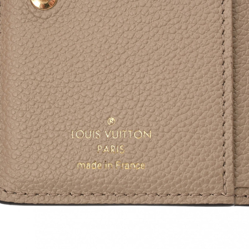 LOUIS VUITTON ルイヴィトン モノグラムアンプラント ポルトフォイユ クレア トゥルトレール M80152 レディース レザー 二つ折り財布 Aランク 中古 銀蔵