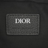 CHRISTIAN DIOR クリスチャンディオール オブリークサファリメッセンジャー ネイビー ユニセックス キャンバス ショルダーバッグ ABランク 中古 銀蔵