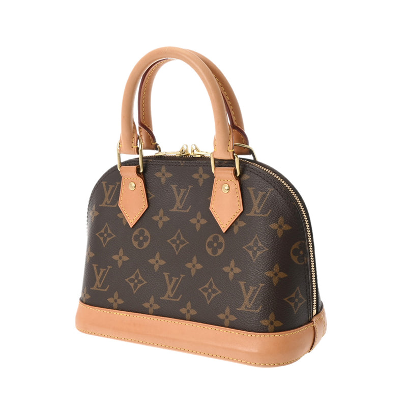 LOUIS VUITTON ルイヴィトン モノグラム アルマ BB 2WAY ブラウン M53152 レディース モノグラムキャンバス ハンドバッグ ABランク 中古 銀蔵