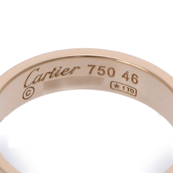 CARTIER カルティエ ミニラブリング #46 6号 レディース K18イエローゴールド リング・指輪 Aランク 中古 銀蔵