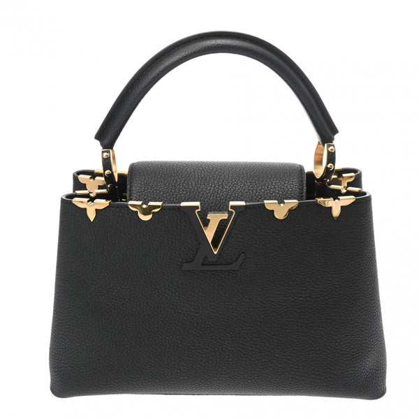 LOUIS VUITTON ルイヴィトン カプシーヌ MM 2WAY ブラック M54663 レディース トリヨンレザー ハンドバッグ ABランク 中古 銀蔵