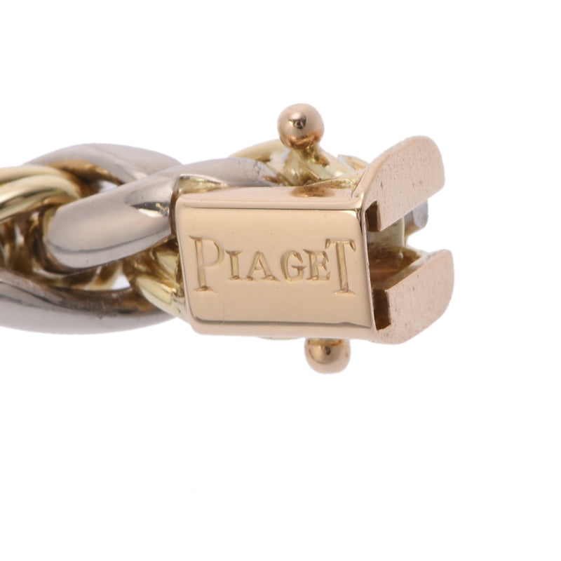 PIAGET ピアジェ デザインブレスレット レディース K18イエローゴールド K18ホワイトゴールド ブレスレット Aランク 中古 銀蔵