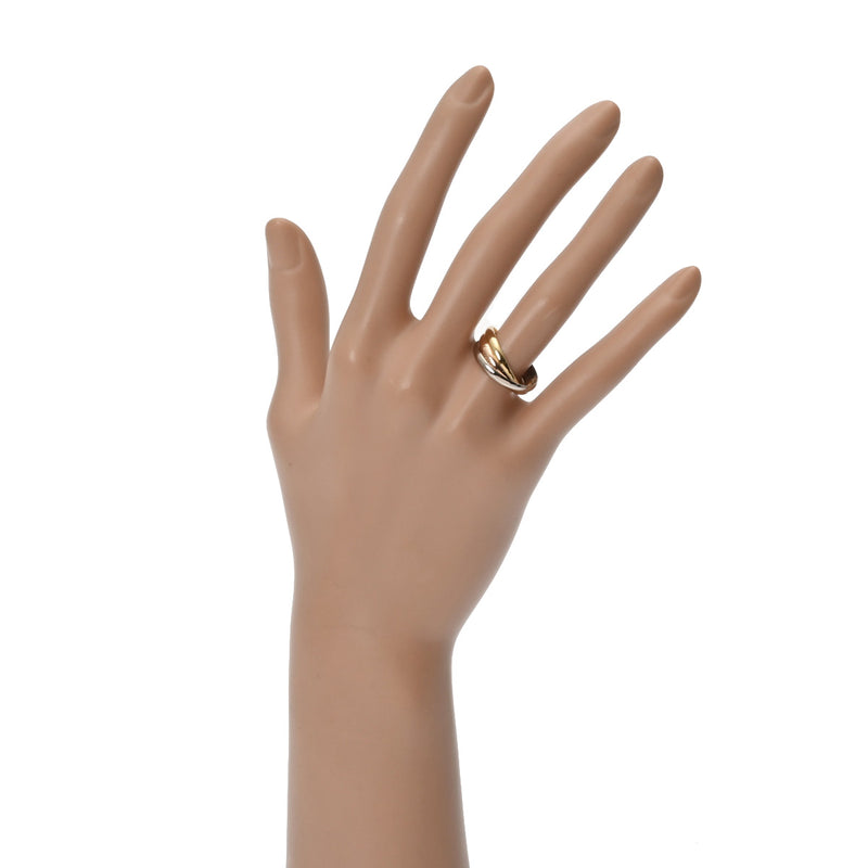 CARTIER カルティエ トリニティ スリーカラー #54 14号 レディース K18PG/WG/YG リング・指輪 Aランク 中古 銀蔵