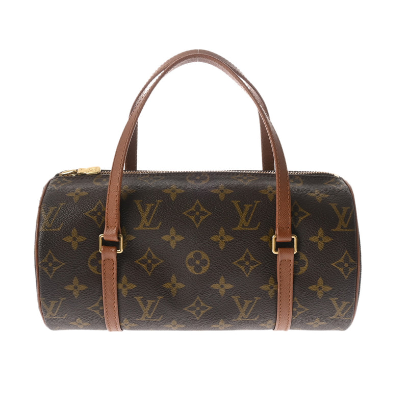 LOUIS VUITTON ルイヴィトン モノグラム パピヨン PM 旧型 ブラウン M51366 レディース モノグラムキャンバス ハンドバッグ ABランク 中古 銀蔵