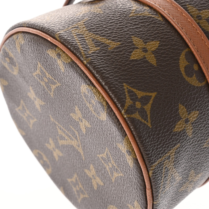 LOUIS VUITTON ルイヴィトン モノグラム パピヨン PM 旧型 ブラウン M51366 レディース モノグラムキャンバス ハンドバッグ ABランク 中古 銀蔵