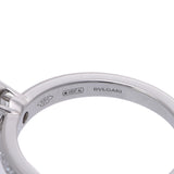 BVLGARI ブルガリ ローマ アモール リング 一粒ダイヤ0.30ct E-VVS2-VG 7号 レディース Pt950プラチナ リング・指輪 Aランク 中古 銀蔵