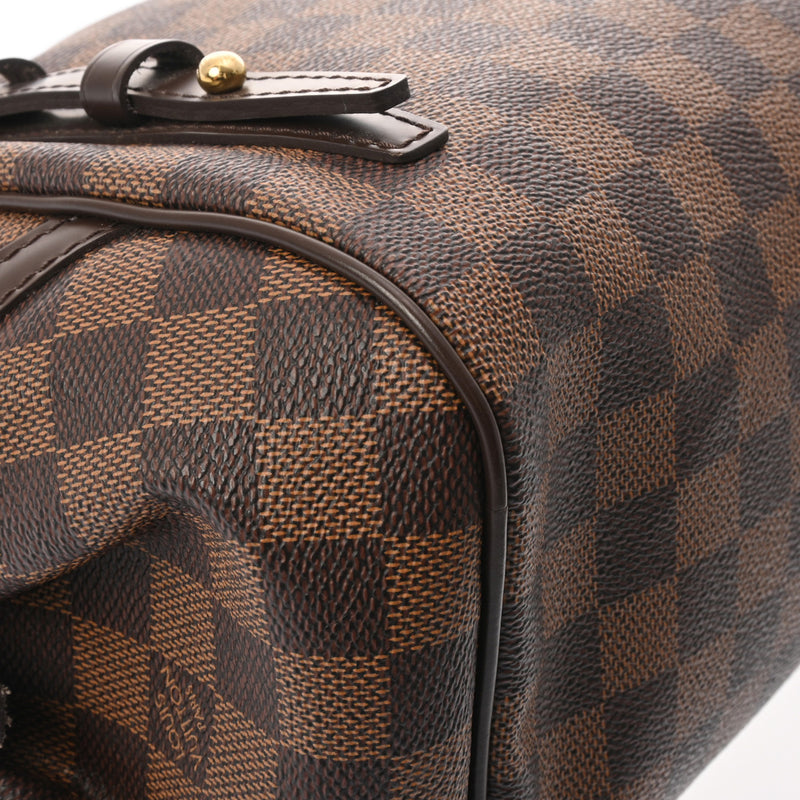 LOUIS VUITTON ルイヴィトン ダミエ リヴィントン PM ブラウン N41157 レディース ダミエキャンバス ハンドバッグ Aランク 中古 銀蔵