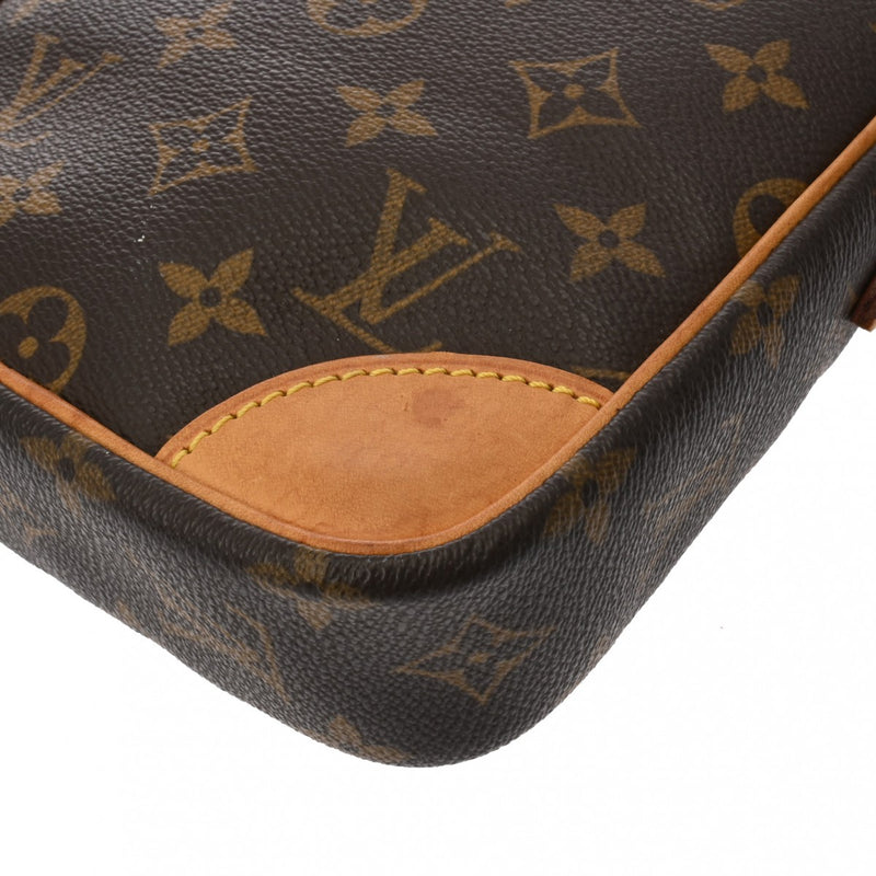 LOUIS VUITTON ルイヴィトン モノグラム ダヌーブ ブラウン M45266 ユニセックス モノグラムキャンバス ショルダーバッグ Bランク 中古 銀蔵