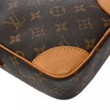 LOUIS VUITTON ルイヴィトン モノグラム ダヌーブ ブラウン M45266 ユニセックス モノグラムキャンバス ショルダーバッグ Bランク 中古 銀蔵