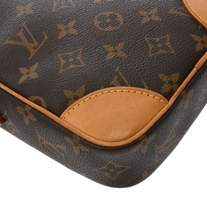 LOUIS VUITTON ルイヴィトン モノグラム ダヌーブ ブラウン M45266 ユニセックス モノグラムキャンバス ショルダーバッグ Bランク 中古 銀蔵