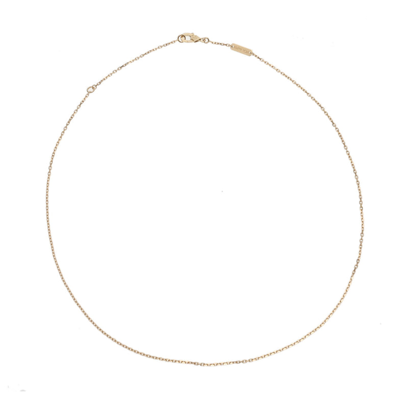 VAN CLEEF & ARPELS ヴァンクリーフ＆アーペル フォルサーチェーン VCARO3Y00 レディース K18イエローゴールド YG ネックレス Aランク 中古 銀蔵