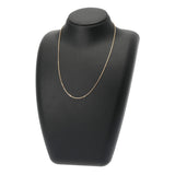 VAN CLEEF & ARPELS ヴァンクリーフ＆アーペル フォルサーチェーン VCARO3Y00 レディース K18イエローゴールド YG ネックレス Aランク 中古 銀蔵