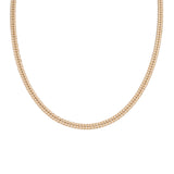 no brand ノーブランド チェーン ユニセックス K18イエローゴールド YG ネックレス 未使用 銀蔵