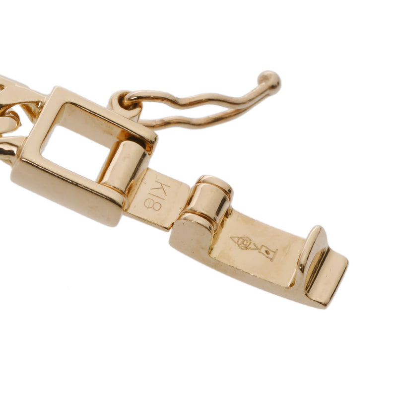 no brand ノーブランド チェーン ユニセックス K18イエローゴールド YG ネックレス 未使用 銀蔵