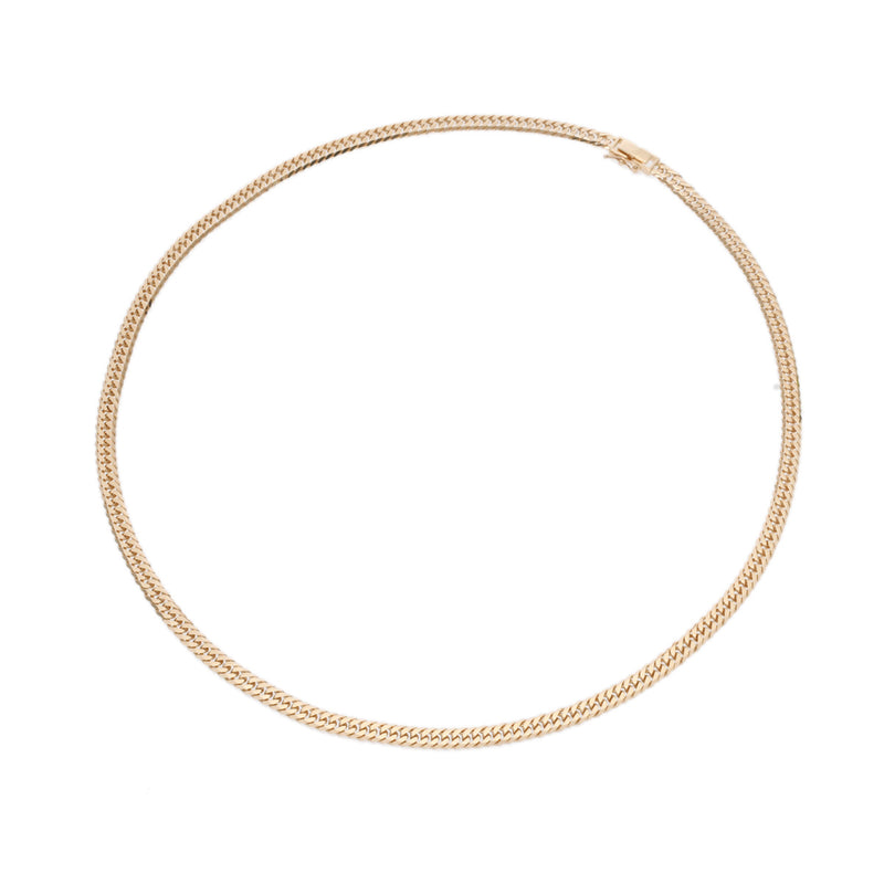 no brand ノーブランド チェーン ユニセックス K18イエローゴールド YG ネックレス 未使用 銀蔵