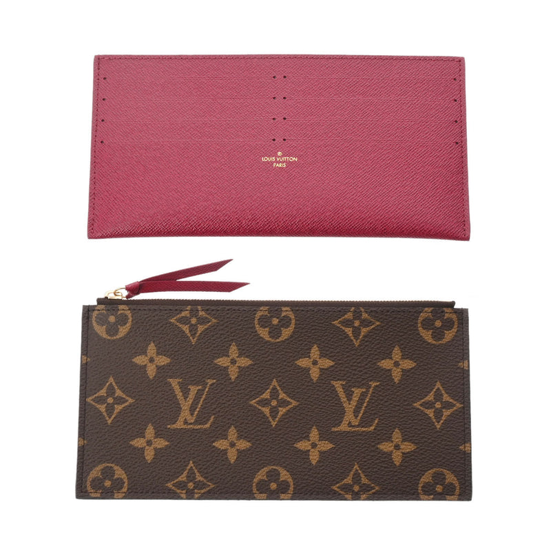 LOUIS VUITTON ルイヴィトン モノグラム ポシェットフェリシー ブラウン M81896 レディース レザー ショルダーバッグ 未使用 銀蔵