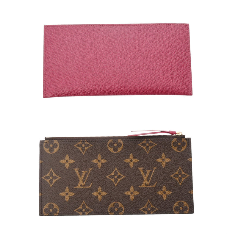 LOUIS VUITTON ルイヴィトン モノグラム ポシェットフェリシー ブラウン M81896 レディース レザー ショルダーバッグ 未使用 銀蔵